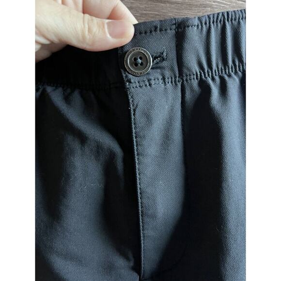 Under Armour Golf Pants Men’s Size 34x32 Black Stretch Elastic Waist - Picture 3 of 11